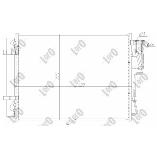 019-016-0046 - Condenser, air conditioning 