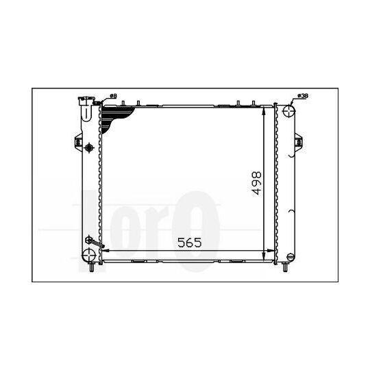 023-017-0002 - Radiator, engine cooling 