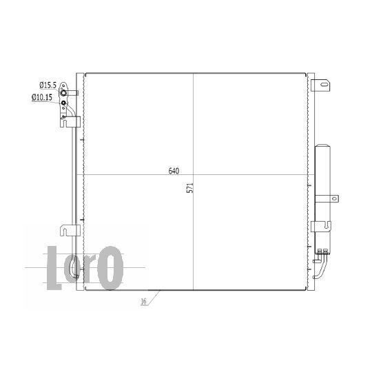 027-016-0006 - Condenser, air conditioning 