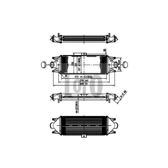 022-018-0002 - Intercooler, charger 