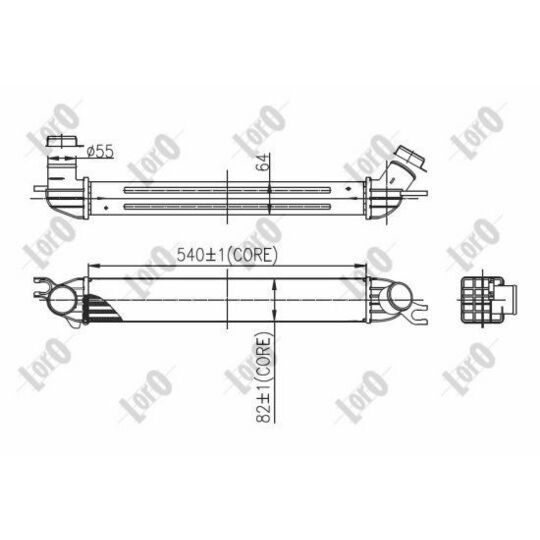 032-018-0001 - Kompressoriõhu radiaator 