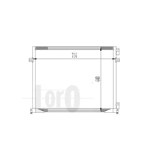 037-016-0033 - Condenser, air conditioning 