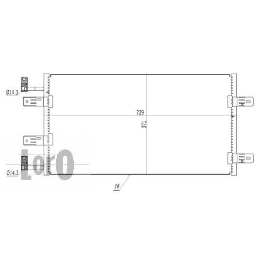 037-016-0042 - Condenser, air conditioning 