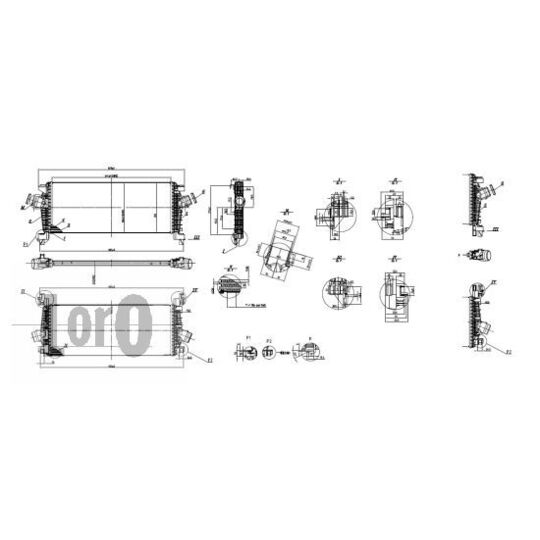 037-018-0014 - Intercooler, charger 