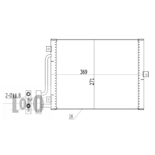 040-016-0001 - Condenser, air conditioning 