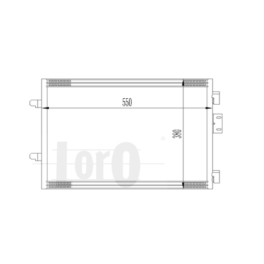 042-016-0025 - Condenser, air conditioning 