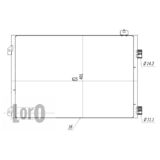 042-016-0024 - Condenser, air conditioning 