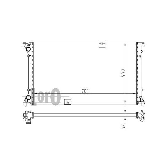 042-017-0027 - Radiaator,mootorijahutus 