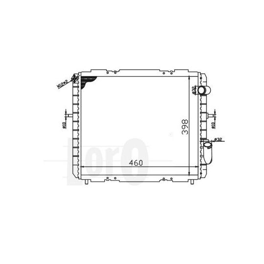 042-017-0045 - Radiaator,mootorijahutus 