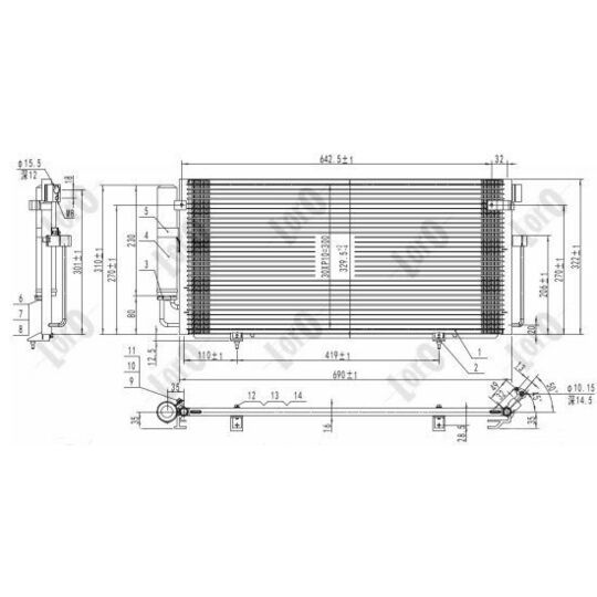 049-016-0014 - Condenser, air conditioning 