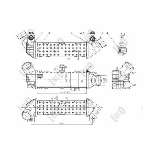 046-018-0003 - Intercooler, charger 