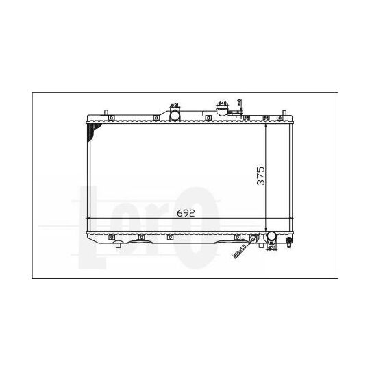 051-017-0011 - Radiaator,mootorijahutus 