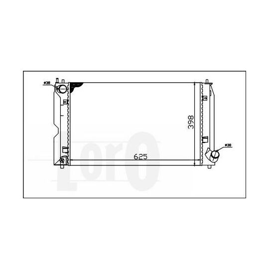 051-017-0006 - Radiaator,mootorijahutus 