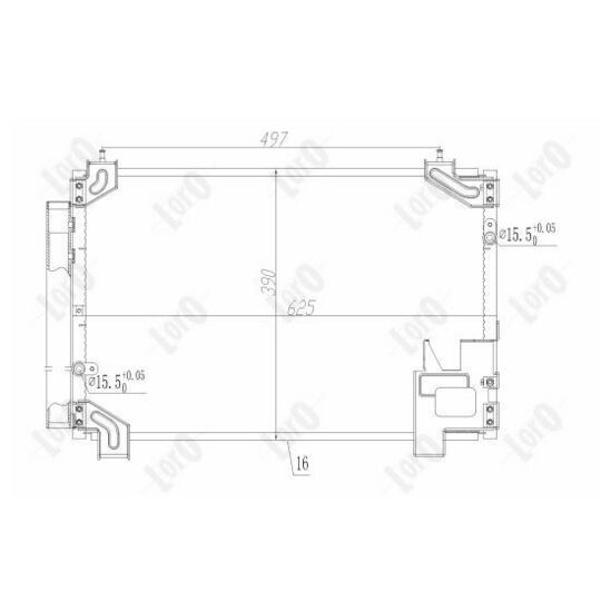 051-016-0038 - Condenser, air conditioning 