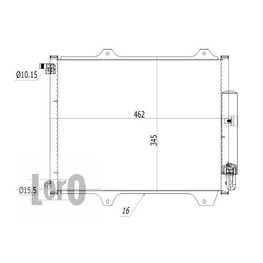 050-016-0005 - Condenser, air conditioning 