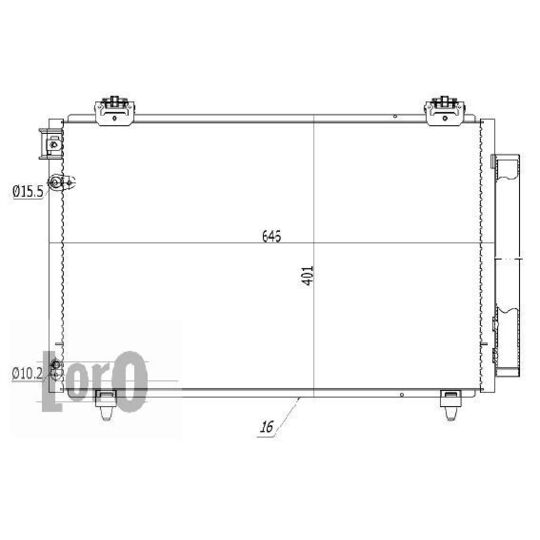 051-016-0019 - Condenser, air conditioning 