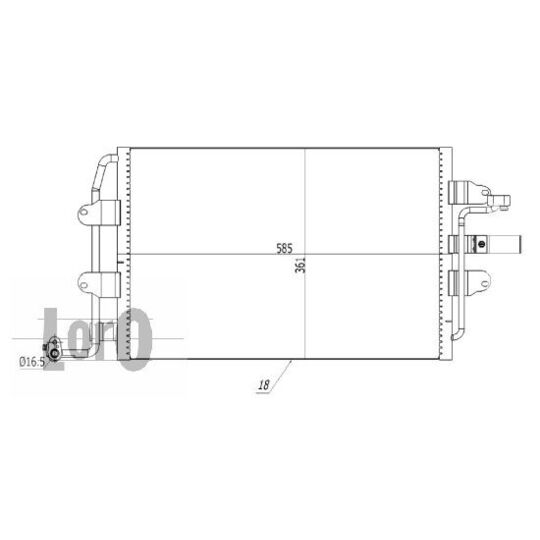 053-016-0028 - Condenser, air conditioning 