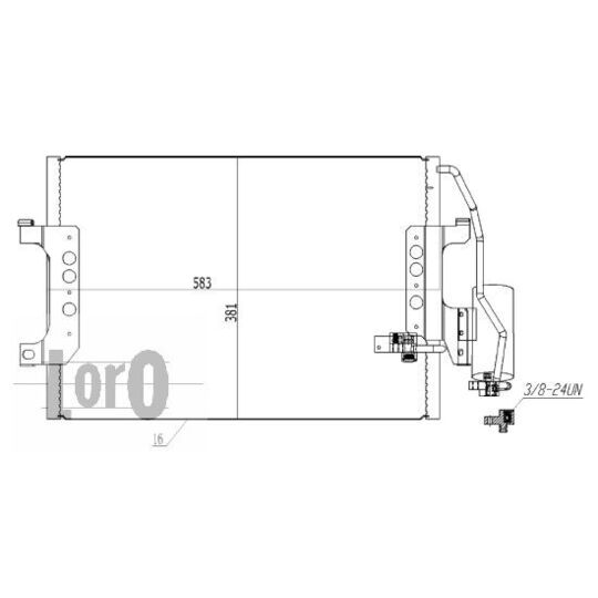 054-016-0005 - Condenser, air conditioning 