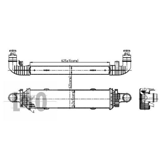 054-018-0005 - Kompressoriõhu radiaator 