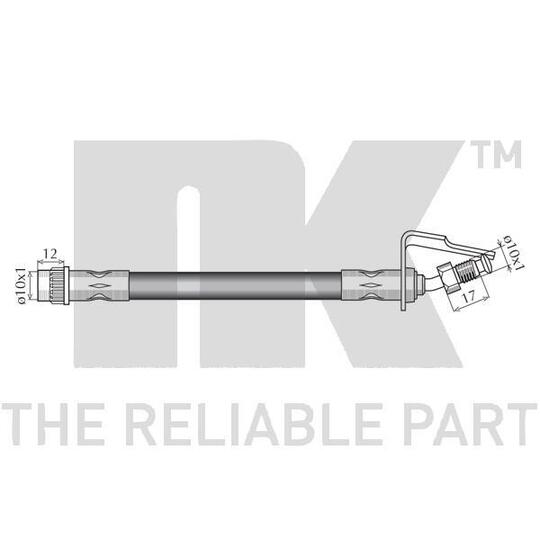 853952 - Brake Hose 