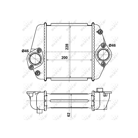 30360 - Intercooler, charger 