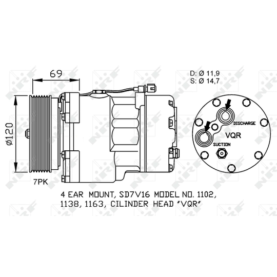 32228 - Kompressor, klimatanläggning 