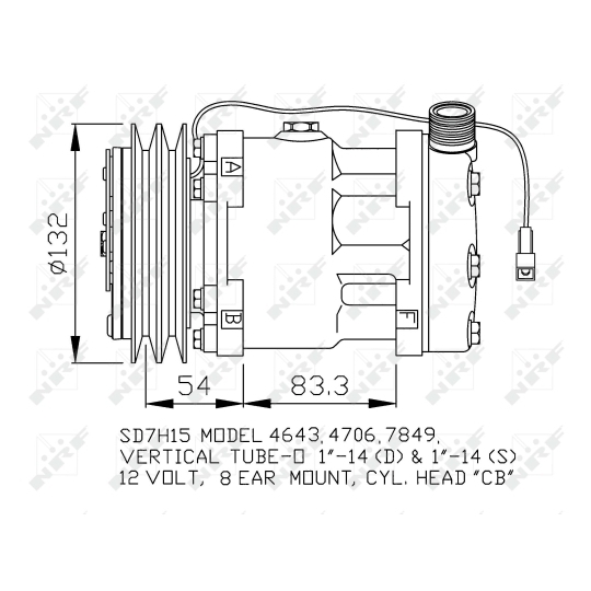 32130 - Kompressori, ilmastointilaite 