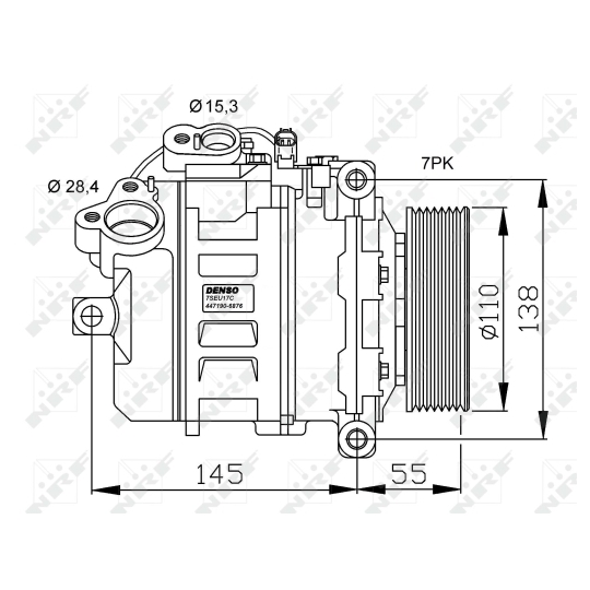 32524 - Kompressor, klimatanläggning 