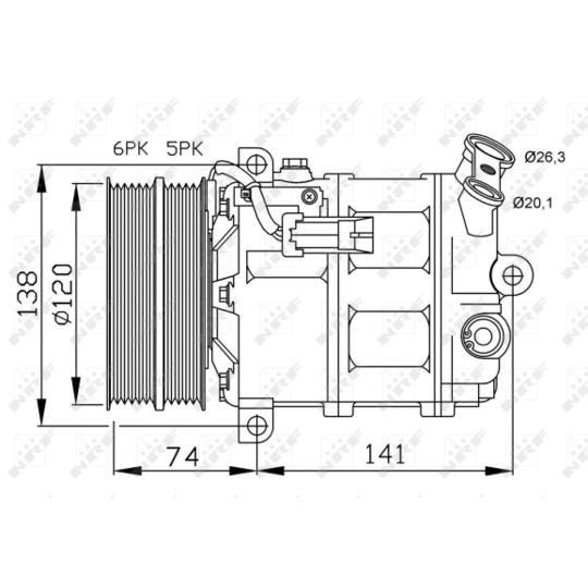 32668G - Kompressor, kliimaseade 