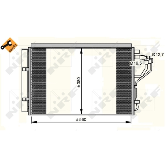 35996 - Condenser, air conditioning 