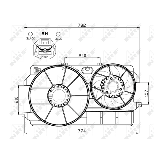 47451 - Fan, radiator 