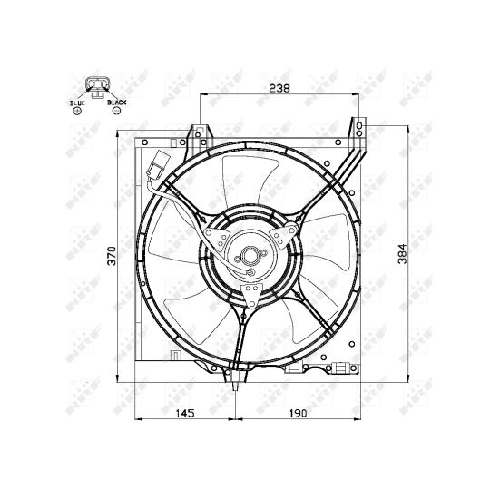 47477 - Ventilaator, mootorijahutus 