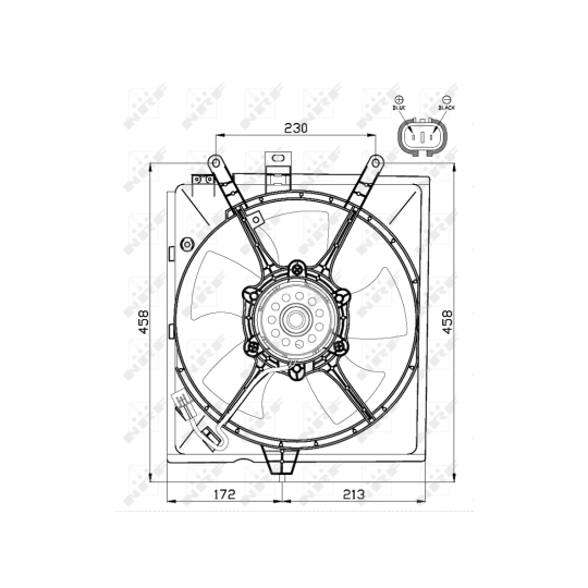 47516 - Ventilaator, mootorijahutus 