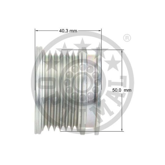 F5-1007 - Alternator Freewheel Clutch 