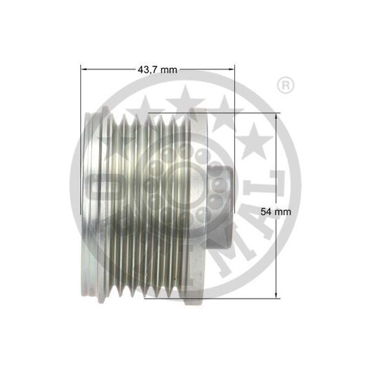 F5-1098 - Alternator Freewheel Clutch 