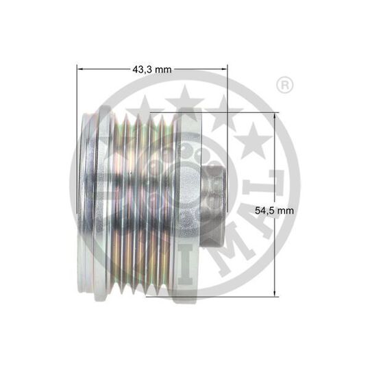 F5-1095 - Alternator Freewheel Clutch 