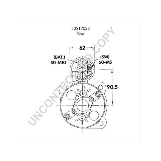 20513058 - Startmotor 