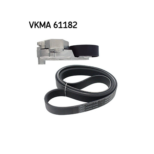 VKMA 61182 - V-Ribbed Belt Set 