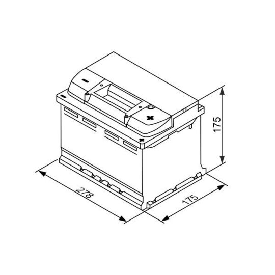 0 092 S5E 070 - Starter Battery 