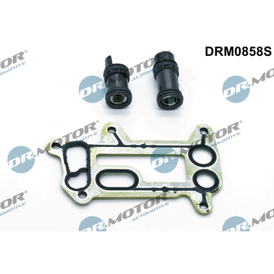 DRM0858S - Gasket Set, oil cooler 