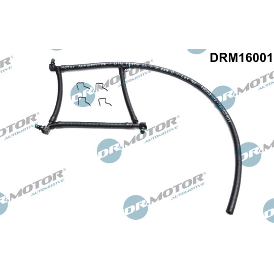 DRM16001 - Hose, fuel overflow 