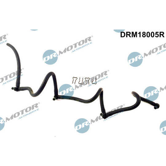 DRM18005R - Hose, fuel overflow 