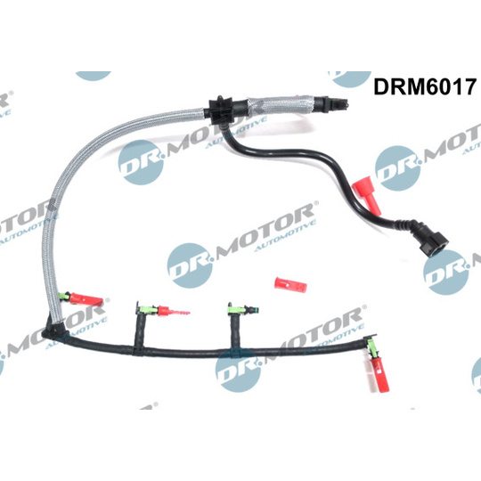 DRM6017 - Hose, fuel overflow 