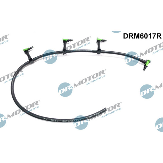 DRM6017R - Hose, fuel overflow 