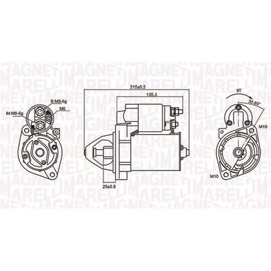 063721075010 - Startmotor 