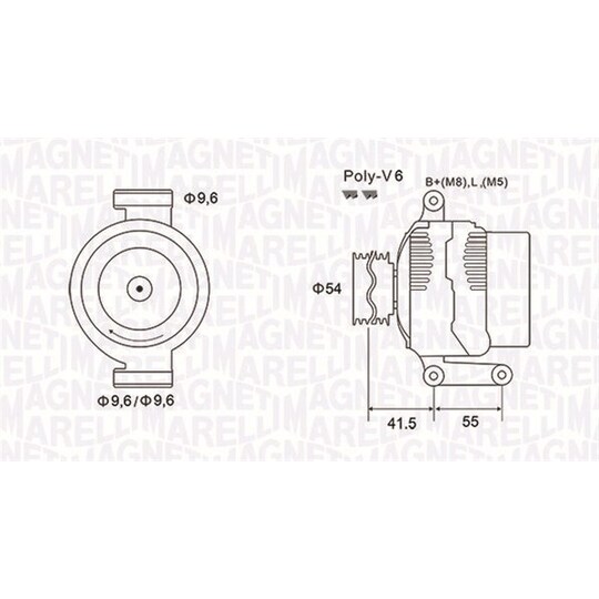 063731856010 - Alternator 