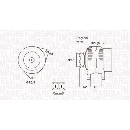 063731903010 - Alternator 