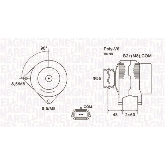 063731974010 - Alternator 