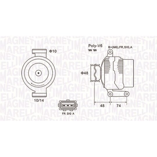 063732034010 - Alternator 