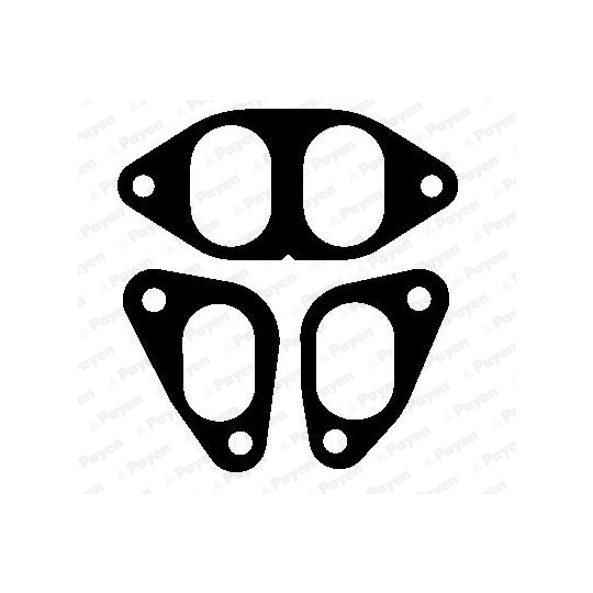 HA5039 - Gasket Set, exhaust manifold 